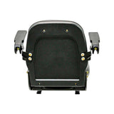 Uni Pro | KM 450 Seat Assembly with Armrests | Black Vinyl (8561.KMM)