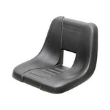 Uni Pro | KM 106 Bucket Seat | Cub Cadet or Troy-Bilt Mower | Black Vinyl (8599.KMM)