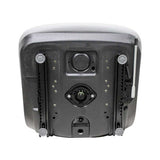 Uni Pro | KM 128 Bucket Seat with Slide Rails | Gray Vinyl (8642.KMM)