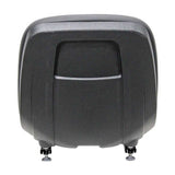 Uni Pro | KM 128 Bucket Seat with Slide Rails | Black Vinyl (8643.KMM)