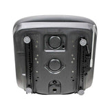 Uni Pro | KM 128 Bucket Seat with Slide Rails | Black Vinyl (8643.KMM)