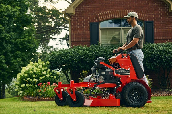 Stand On 36 Cut Riding Lawn Mower Toro GrandStand Stand-On Mower 36
