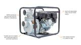 Brave Semi-Trash Pump | 3 In. | Honda GX160 (BRP160SP3)