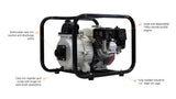 Brave Hi-Pressure Pump | 2 In. | Honda GX200 (BRP650HP2)