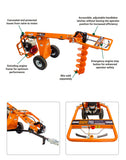 BravePro Towable Auger | Hydraulic | Honda GX390 (BRPA385H)