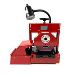 Bradley | Professional Blade Sharpener | 1/2 HP Bi-Directional | w/ Dust Collector and Mulch Blade Adapter (S100)