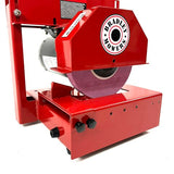 Bradley | Professional Blade Sharpener | 1/2 HP Bi-Directional | w/ Dust Collector and Mulch Blade Adapter (S100)