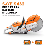Stihl | TSA 300 Battery Cut-Off Machine | w/ AP 500 S + FREE Extra AP 500 S (TA02 200 0016)
