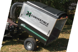 PECO X30 30 Cubic Foot Trailer Lawn Vac w/ EDrive-With Batteries & Charger (7930EB)