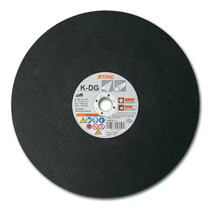 Stihl | K-DG - Abrasive Wheel —Asphalt & Ductile Iron | 14" diameter, 20mm arbor (0835 030 8001)