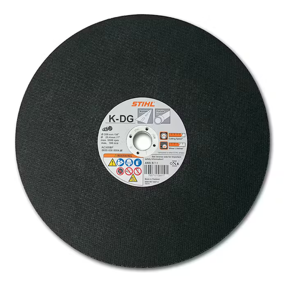 0835 Stihl | K-DG - Abrasive Wheel —Asphalt & Ductile Iron | 16