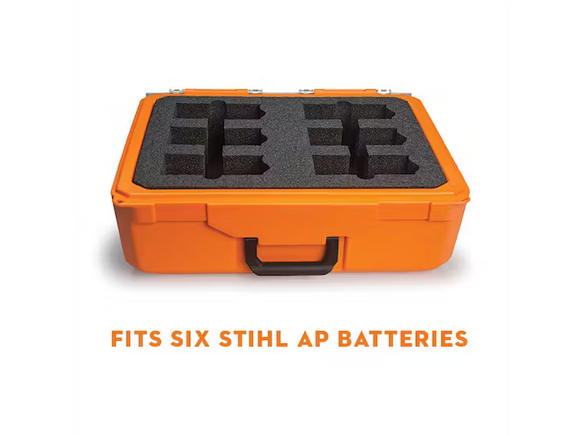 Stihl | Battery Case Inserts | Case with insert holds (6) AP batteries ...