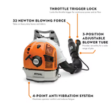 Stihl | BR 600 Gas Backpack Blower (4282 011 1632 US)