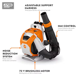 Stihl | BRA 600 Battery-Powered Blower | w/ AP 500 S Battery (BRA600-AP500S-COMBO)