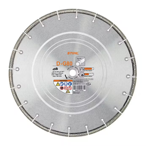 Stihl | D-G 80 Diamond Wheel —Premium Grade | 14" (0835 070 8000)
