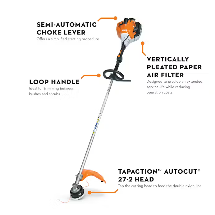 STIHL FS 251 R Gas-Powered Trimmer with Loop Handle | Foards