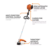 Stihl | FS 70 R Gas Trimmer | Loop Handle (4144 200 0137 US)