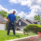 Stihl | FSA 135 R Battery Trimmer | Loop Handle | w/ AP 500 S Battery & AL 500 charger (FSA135R-AP500S-AL500-COMBO)