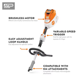 Stihl | KMA 120 R Battery KombiSystem | w/ AP 300 S battery & AL 301 charger (KMA120RSpring2025Promo)
