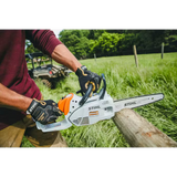 Stihl | MS 151 C-E Lightweight Gas Chainsaw | 12 in. Bar with STIHL PICCO™ Micro™ 1/4" PICCO™ pitch 0.043" gauge 64 drive links (71 PM3 64) (1146 200 0063)