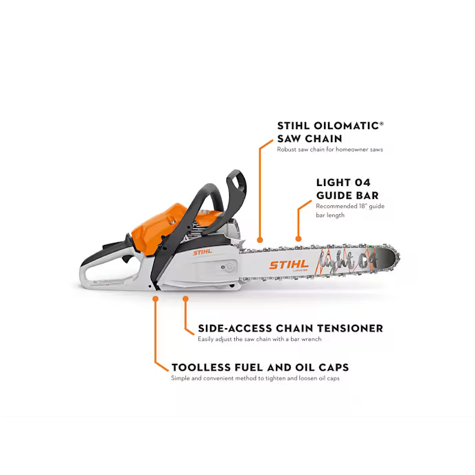 Stihl | MS 182 Gas Chainsaw | 16 in. Bar with STIHL PICCO™ Micro