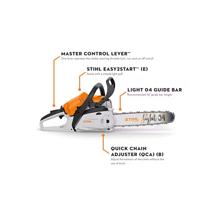 Stihl | MS 182 C-BE Gas Chainsaw | Easy Start | 16 in. Bar with STIHL ...
