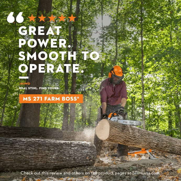 Stihl | MS 271 FARM BOSS® Gas Chainsaw | 20 in. Bar with STIHL