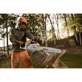 Stihl | MS 291 Gas Chainsaw | 18 in. Bar with STIHL RAPID™ Micro™ 0.325" pitch 0.050" gauge 74 drive links (23 RM3 74) (1141 200 0673 US)