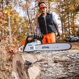 Stihl | MS 391 Gas Chainsaw | 25 in. Bar with STIHL RAPID™ Super 3/8" pitch 0.050" gauge 84 drive links (33 RS3 84) (1140 200 0600)