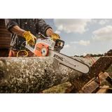 Stihl | MSE 210 C-B Electric Chainsaw | 14 in. Bar with STIHL PICCO™ Micro™ 3/8" PICCO™ pitch 0.050" gauge 51 drive links (63 PM3 51) (1209 222 4504)