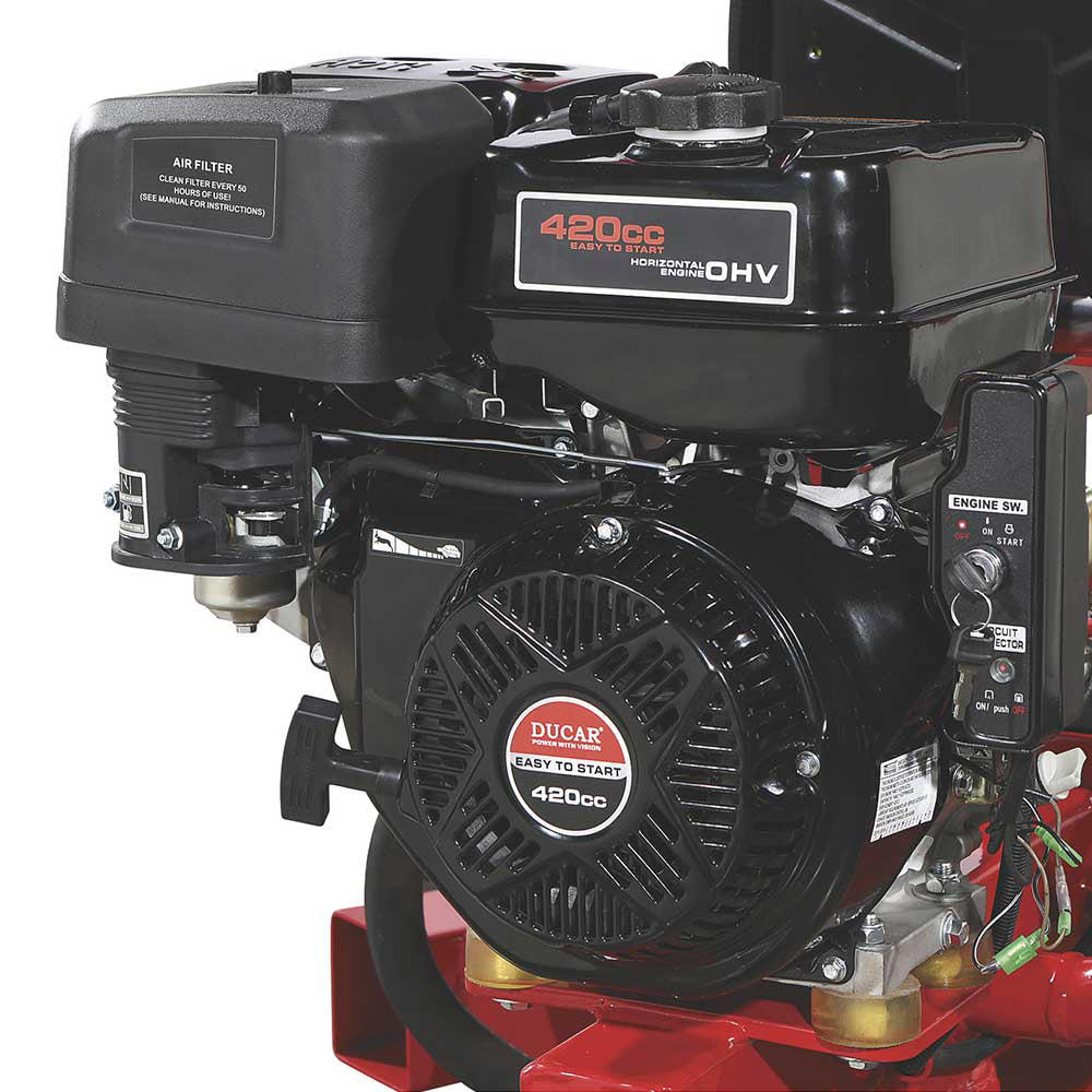 NorTrac Towable Trencher | 3-Tooth Digging Bucket | Ducar Engine (9856 ...