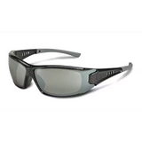 Stihl | Patterned Frame Glasses | Silver Mirror Lens (7010 884 0383)
