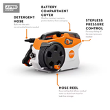 Stihl | RE 100 PLUS | Battery Pressure Washer | w/ AP 300 S Battery & AL 301 Charger (RA01 011 7633 US)