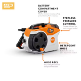 Stihl | REA 60 PLUS | Battery Pressure Washer | w/o Battery & Charger (RA01 011 7603 US)