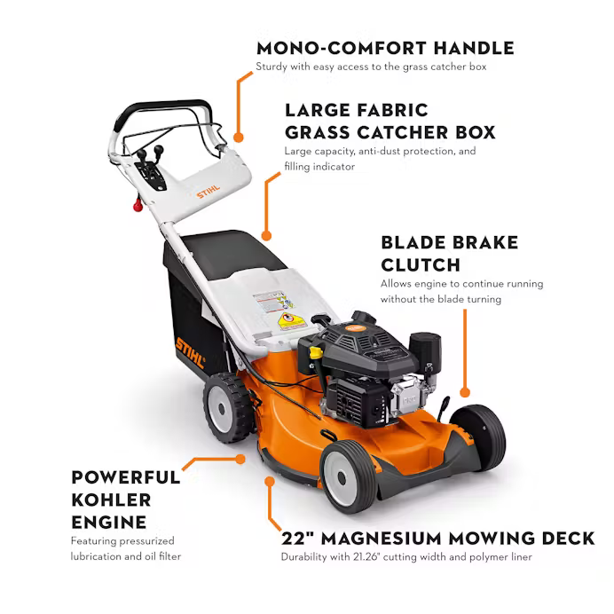 Stihl | RM 756 YC Gas Push Mower 22