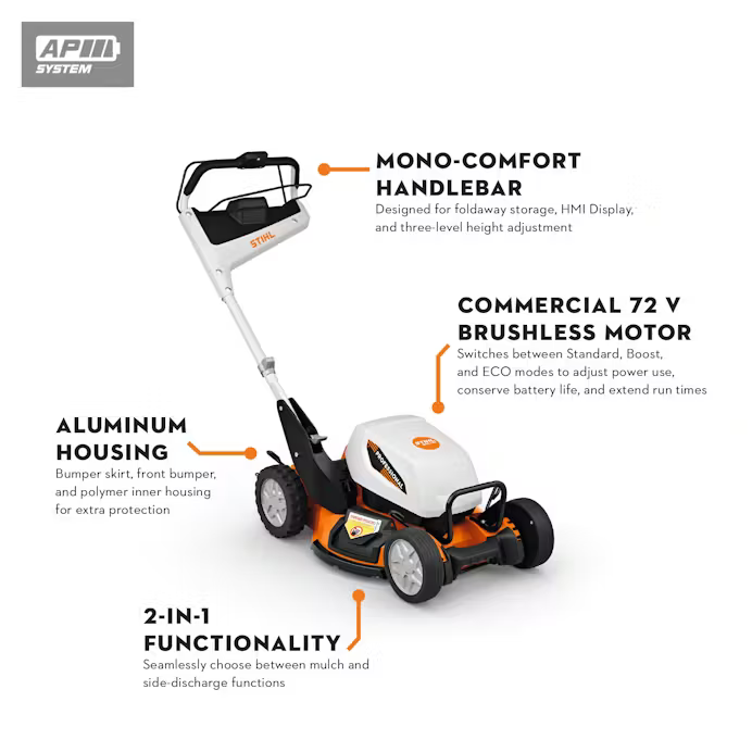 Stihl | RMA 7 RV Battery Self-Propelled Mower | w/o Battery & Charger ...