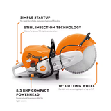 Stihl | TS 910i Cutquik® Gas Cut-Off Saw (TB01 011 2821 US)