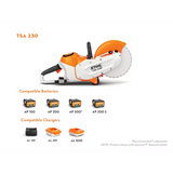 Stihl | TSA 230 Battery Cut-Off Machine | w/ AP 500 S battery & AL 500 charger (TSA230-AP500S-AL500-COMBO)
