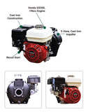 Banjo Pump | 2 in. Cast Iron 205 GPM | Honda GX200 (222PIH6)