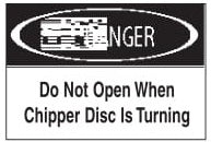 (29474) Danger Do Not Open When Turning