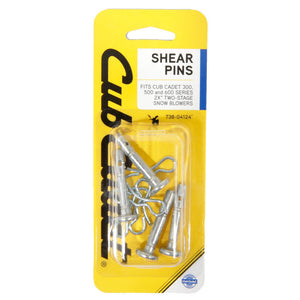 Cub Cadet 2X Shear Pins (490-241-C063)