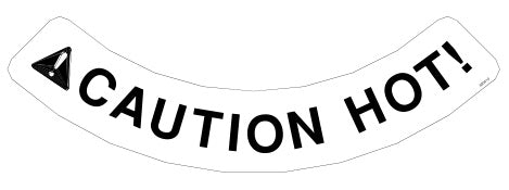(305410) DECAL, CAUTION HOT-HWPW-PW