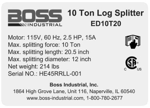 (410-533) Boss Specs Decal