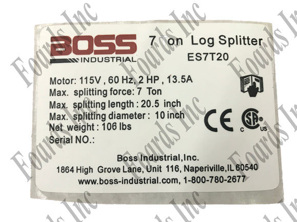 (410-561) Boss Specs Decal