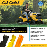 Cub Cadet FastAttach® Dethatching Blade Set 50", 54" (490-110-C197)