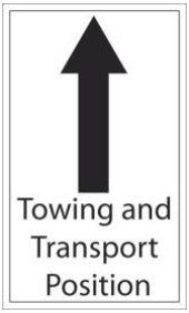 (784079) Decal, Tow Position