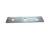 (791636) SLIDE GUIDE SPACER, 7.5" x 1.5" x 1/8", 1/2" holes, 2.5" center to center