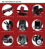 Boss Industrial 7 Ton Electric Log Splitter (ES7T20)