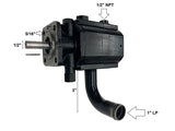 (BR002002B) PUMP - HYDRAULIC 16GPM (1002428), 1/2" shaft, key included (1" x 1/8")