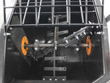 BravePro 8 Cubic Foot Polyethylene Drum Mortar Mixer w/ Honda GX240 (BRPMM208H)